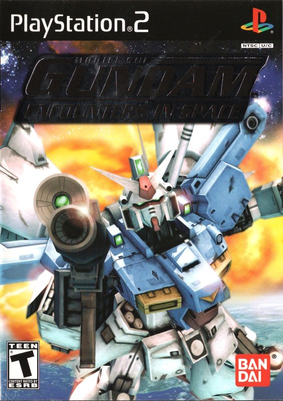Mobile Suit Gundam Encounters in Space box art for Playstation 2